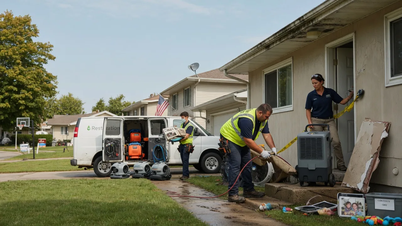 Water Damage Restoration in Carrolltown, PA near me